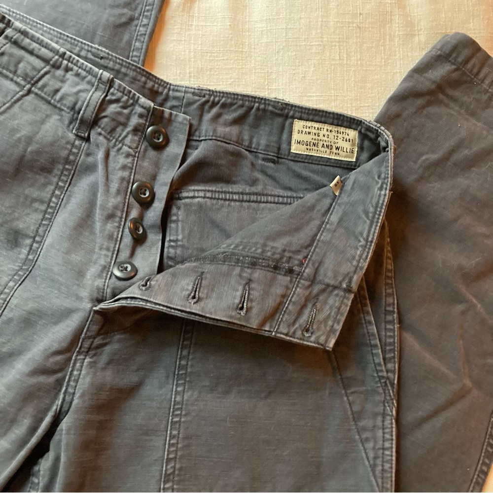 Imogene + Willie Blake Military Trouser in Black NWOT